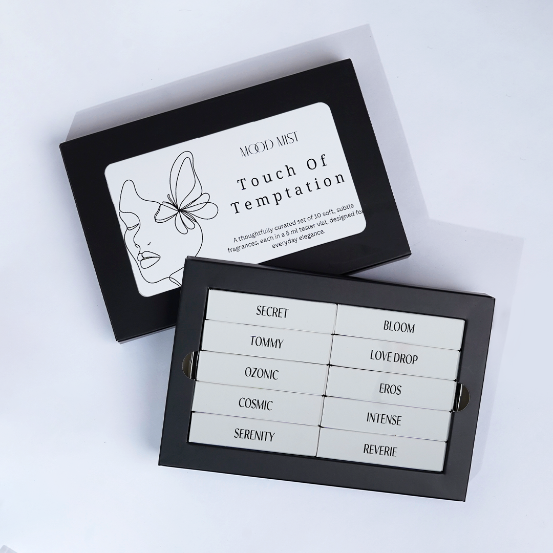 Touch of Temptation | Women's Perfume Tester Pack of 10 | 5ml Each