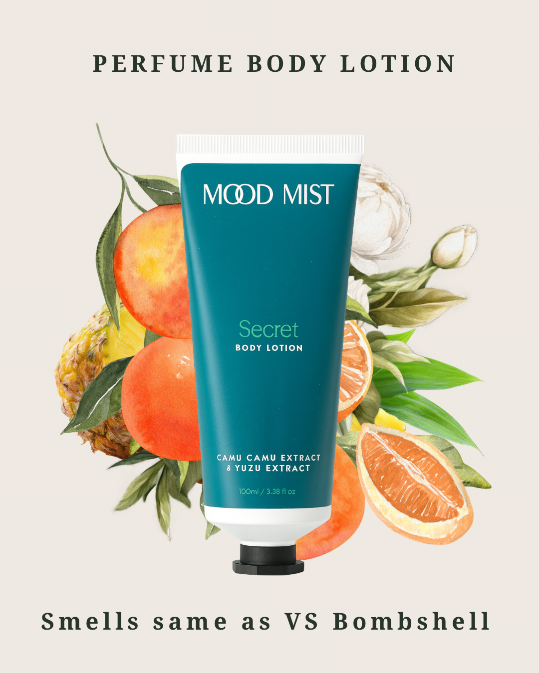 Secret Body Lotion – Camu Camu & Yuzu Extract