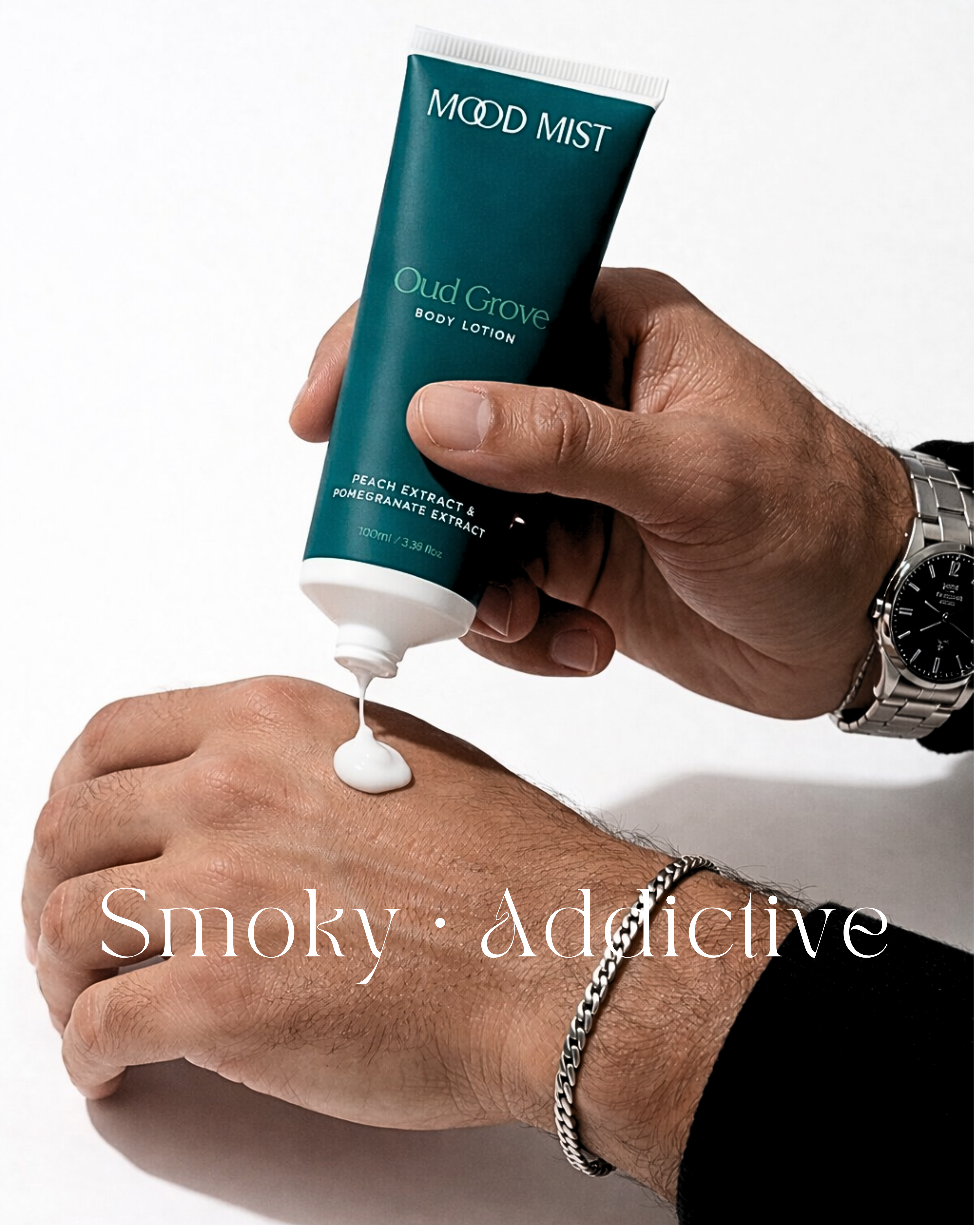 Oud Grove Body Lotion – Peach Extract & Pomegranate Extract