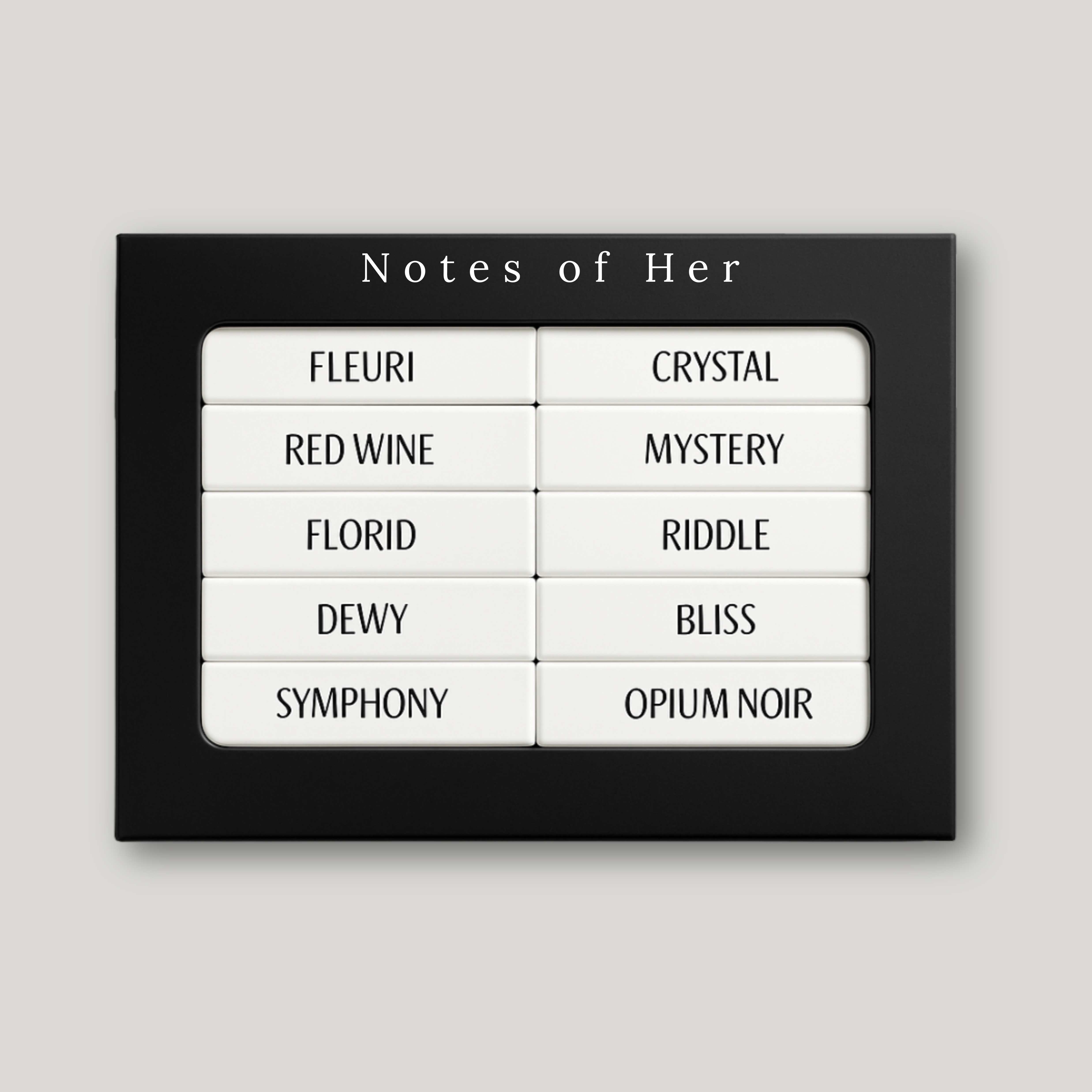 Notes of Her | Women's Perfume Tester Pack of 10 | 5ml Each
