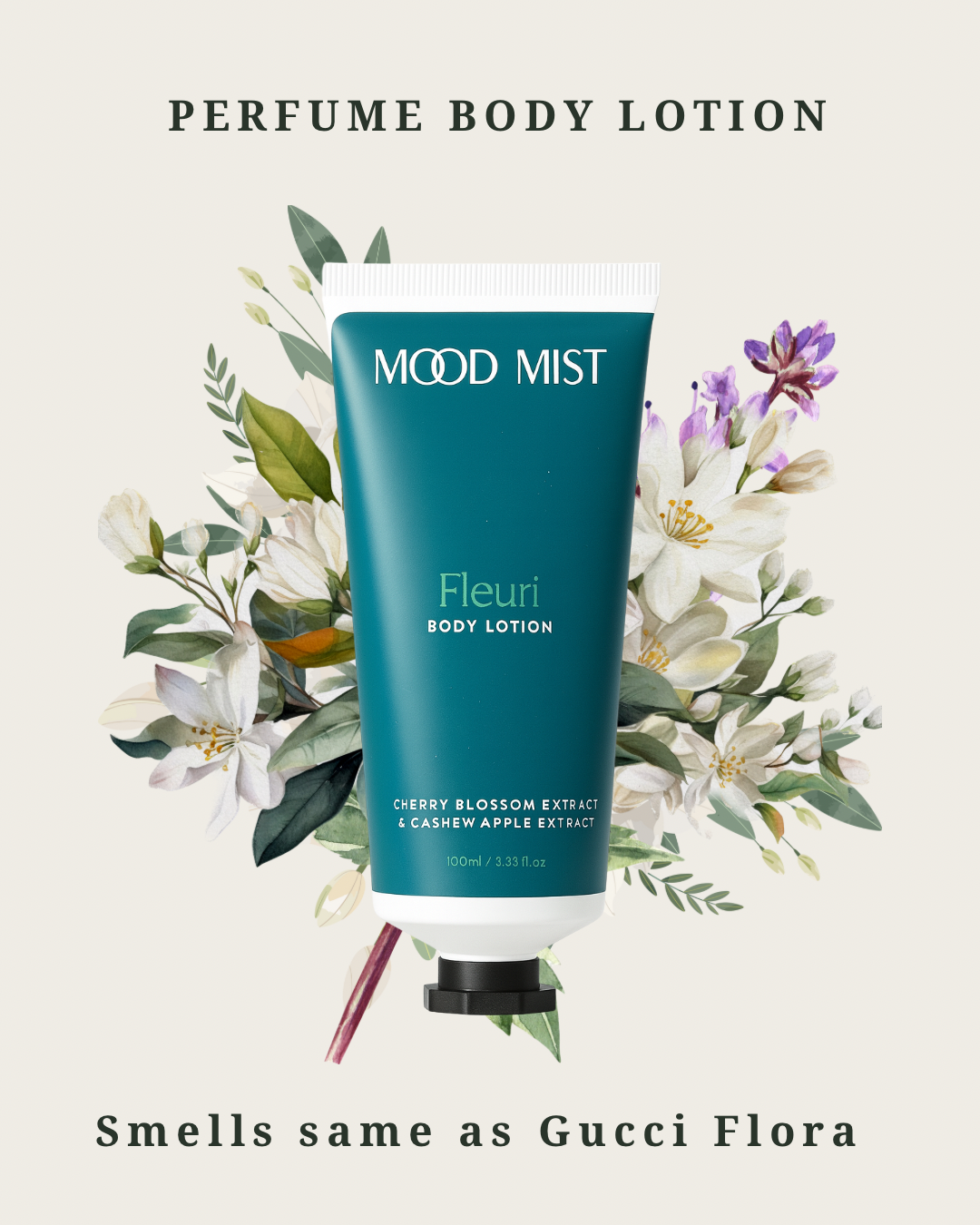 Fleuri Body Lotion – Cherry Blossom & Cashew Apple