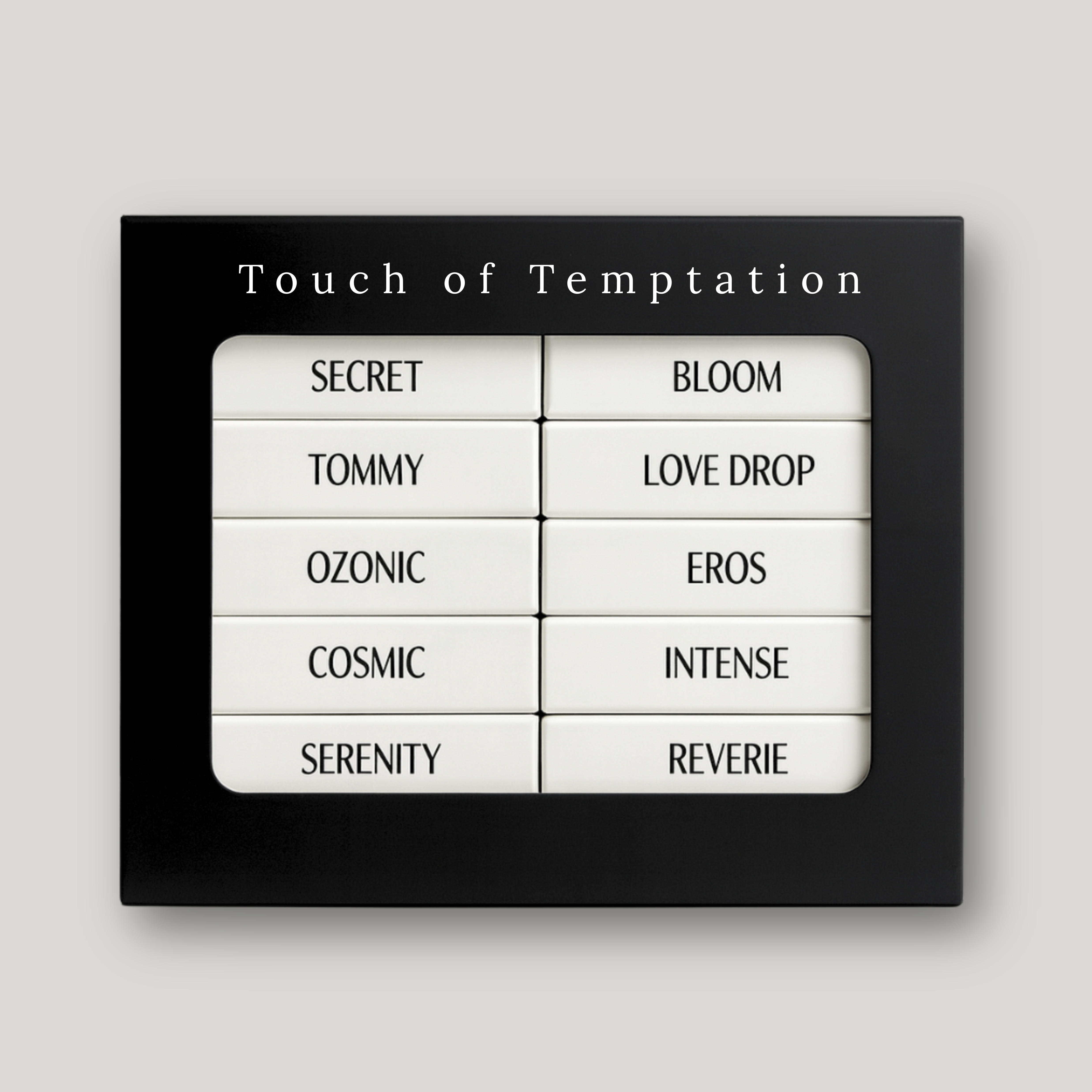 Touch of Temptation | Women's Perfume Tester Pack of 10 | 5ml Each