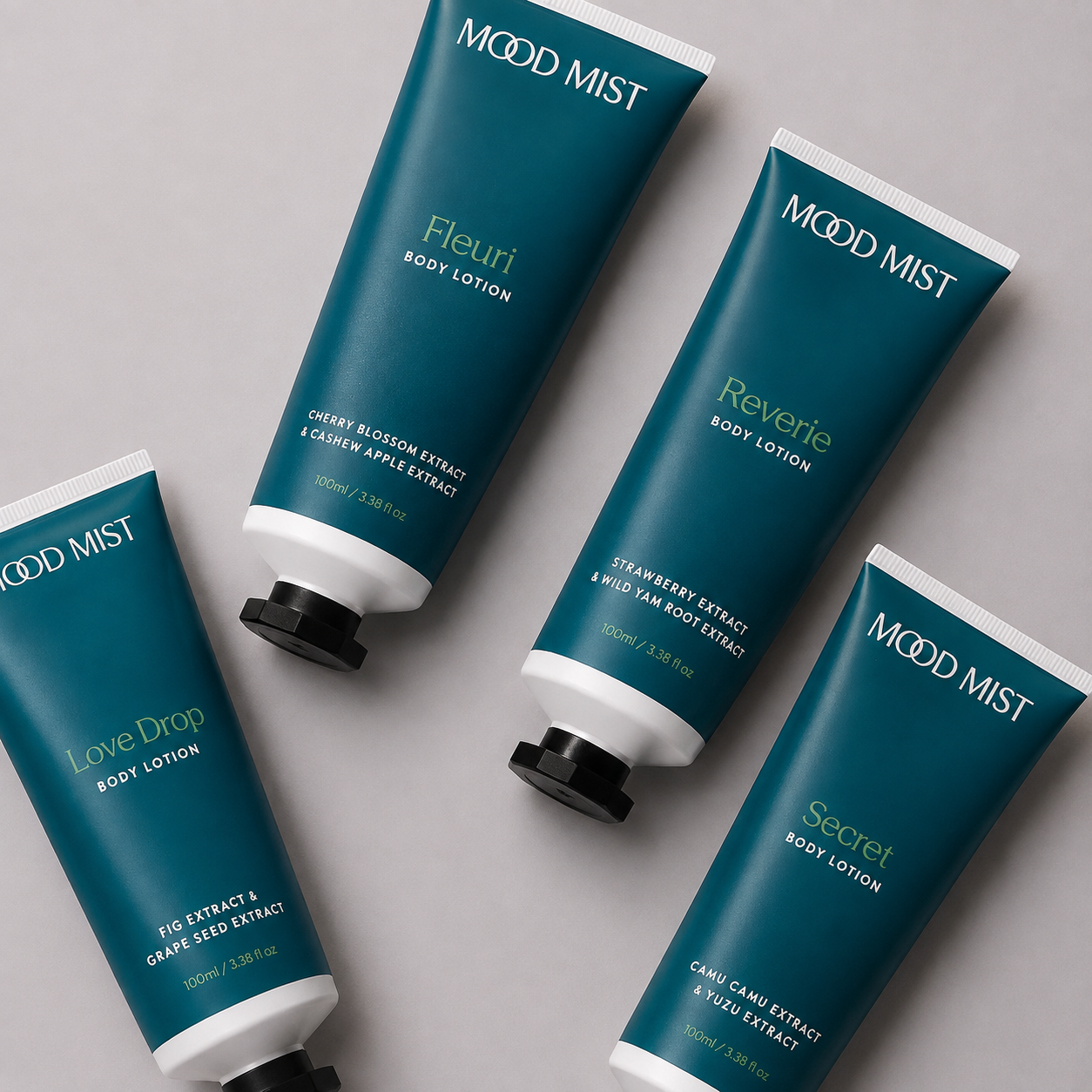 Set of 5 Perfume Body Lotion