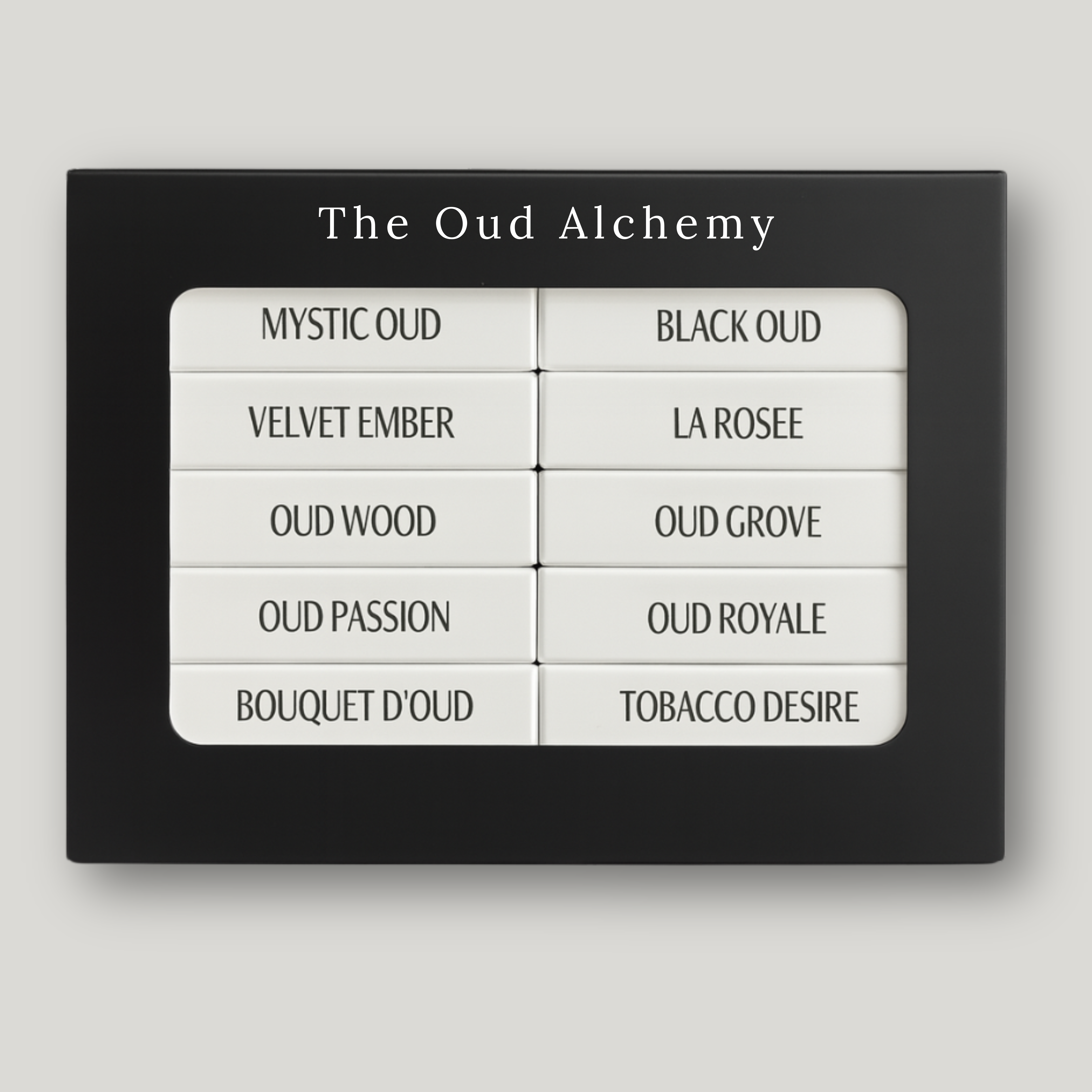 The Oud Alchemy | Unisex tester pack of 10 | 5ml each