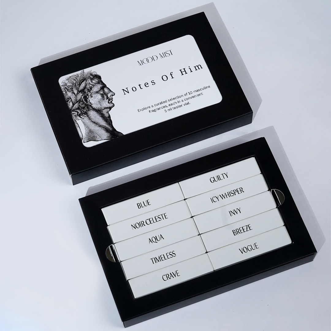Notes of Him | Men's Perfume Tester Pack of 10 | 5ml each